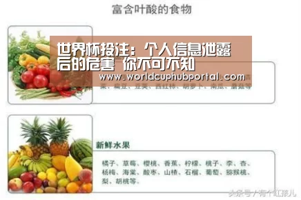 世界杯投注:个人信息泄露后的危害 你不可不知(图1) 2026世界杯
